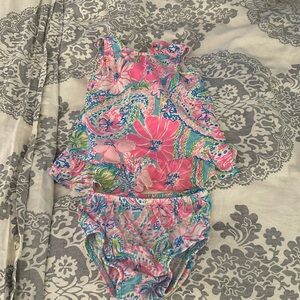 Lilly Pulitzer dress and bloomer, 12-18 months